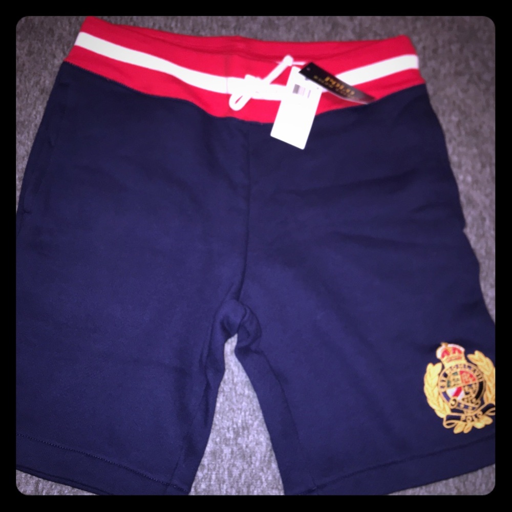 Polo Ralph Lauren Fleece Navy Shorts